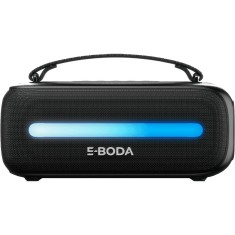 Boxa portabila E-boda The Vibe 220, USB, Bluetooth 5.3, 24 W, Radio FM, Negru