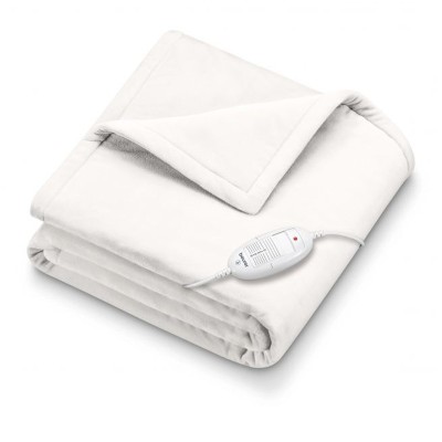 Patura electrica Beurer HD75, 6 trepte, 100 W, oprire automata, Alb foto