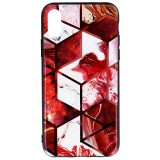 Husa iPhone X/XS, TPU+PC, UV Print, Model 06, Protectie Premium, Antishock