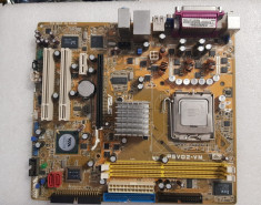 Placa de baza LGA775 ASUS P5VD2-VM DDR2 PCI-E + procesor - poze reale foto