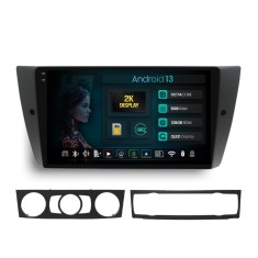 Navigatie 2K BMW Seria 3 E90 E91 E92 (2006-2013) 8GB RAM Android 13 Octacore Slot Sim 4G DSP GPS Wi-FI Carplay Android Auto USB Bluetooth Waze Touchsc