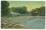 1342 - BUZIAS, Timis, baile, boats, Romania - old postcard - used - 1916