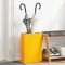 vidaXL Suport pentru umbrele galben muștar 28 x 12 x 41 cm Oțel 868539