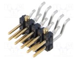 Conector șiruri pini tată 10 PIN 2,54mm aurit SMT SAMTEC