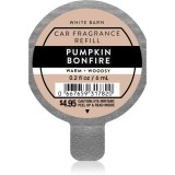 Bath &amp; Body Works Pumpkin Bonfire parfum pentru masina rezervă 6 ml