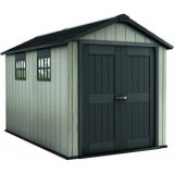 Casuta gradina Curver Oakland 7511 cu usa dubla, Keter