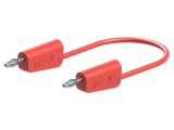 Cablu de măsurare 0,5m roșu 60VDC 30VAC 19A