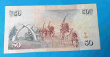 Bancnota Kenya 50 Shilingi 2001 - serie AX9338694