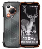 Cumpara ieftin Telefon mobil Blackview BL7000 Portocaliu, 5G, 6.78 IPS HD+ 2.4K 120Hz, 24GB RAM (8GB+16GB extensibili), 256GB ROM, Android 15, 50MP, NightVision, NFC