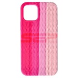 Husa Silicon Woven Texture Lollipop Apple iPhone 12