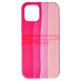 Toc silicon Woven Texture Apple iPhone 12 Lollipop