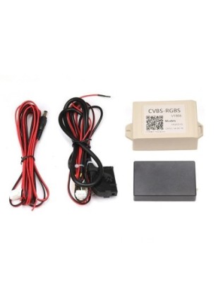 Interfata video, convertor CVBS-RGBS pentru montare camera marsarier aftermarket la RNS315 foto