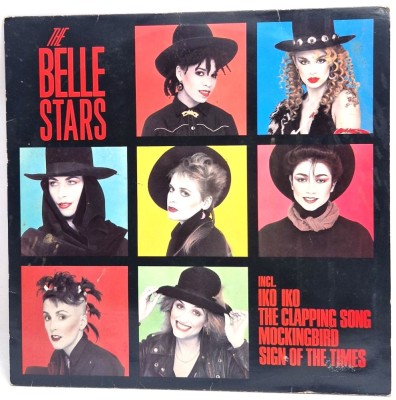 The Belle Stars &amp;ndash; The Belle Stars VG+ / VG vinil LP disc Stiff Germania 1983 synth pop foto