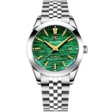Ceas barbatesc BENYAR BY-5209, mecanic automat, 40 mm, diver, rezistent la apa 5Bar, otel inoxidabil