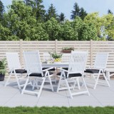 Set 6 Perne Scaun vidaXL, 50x50x7 cm, Oxford Antracit, Rezistente Apa, Interior/Exterior