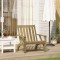vidaXL Scaun Adirondack de gradina 75x77x77 cm Lemn impregnat de pin