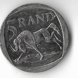 Moneda 5 rand 1998 - Africa de Sud, Cupru-Nichel
