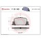 Placute frana Lexus Es (Mcv Vzv) 08.96-06.08; Toyota Camry ( V2) 08.96-02.04, Prius Liftback ( W2) 09.03-01.10, Spate, BREMBO