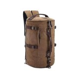 Rucsac cilindric din material textil, Edman englishman, pentru calatorii, Maro