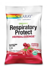 Respiratory Protect HerbaLozenge Cranberry Raspberry, 18 dropsuri pentru gat,... foto