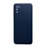 Husa din silicon cu protectie la camere si microfibra pe interior, compatibila cu samsung galaxy a02s / a03s / f02s / negru, Oem