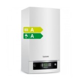 Centrala termica in condensare pe gaz 24 kW Buderus Logamax Plus GB062-24 KDH V2, Kit evacuare inclus