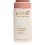 Attitude Oceanly Plastic Free Makeup fard de obraz solid cremos pentru piele uscata spre sensibila culoare Rose 8.5 g