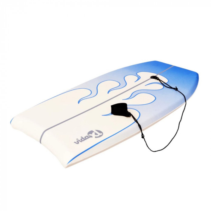 vidaXL Placă de surf 94 cm albastră