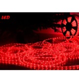 Cablu luminos LED Hoff, D 11 mm, rosu