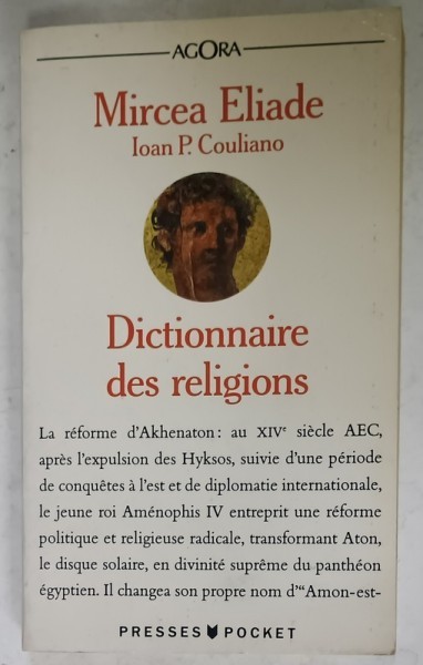DICTIONNAIRE DES RELIGIONS par MIRCEA ELIADE et IOAN P. COULIANO , 1990