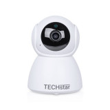 Camera Supraveghere Techstar&reg; V380 Q8C, Full HD+, Night Vision, Detectare Miscare, MicroSD Card, Conexiune Hotspot Wireless, Port LAN