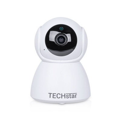 Camera Supraveghere Techstar&amp;reg; V380 Q8A, HD, Night Vision, Detectare Miscare, MicroSD Card, Conexiune Hotspot Wireless, Port LAN foto
