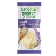 Rondele din Orez cu Glazura de Lupin Sano Vita, 66g, Rondele Dulci, Rondele Orez, Rondele Orez Sano Vita, Rondele Mini Orez, Rondele Mini din Orez, Ro foto