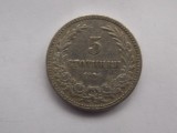 5 STOTINKI 1906 BULGARIA