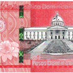 Republica Dominicana 1 000 Pesos 2021-2022 P-New UNC