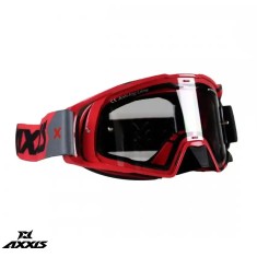 Ochelari Axxis Off road (cross-enduro) MX EVO Strap A5 rosu &ndash; culoare: rosu