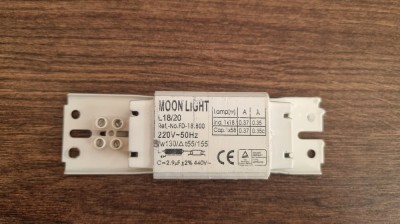 Droser electromagnetic (Balast) 18W foto