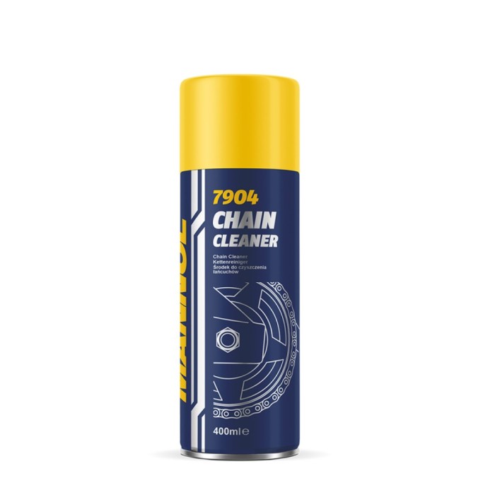 Degresant Lanturi MANNOL Chain Cleaner 400 ml - Curatare Rapida, O X W-Ring (Aerosol)
