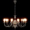 Candelabru, argintiu, 12 becuri x E14 - 9
