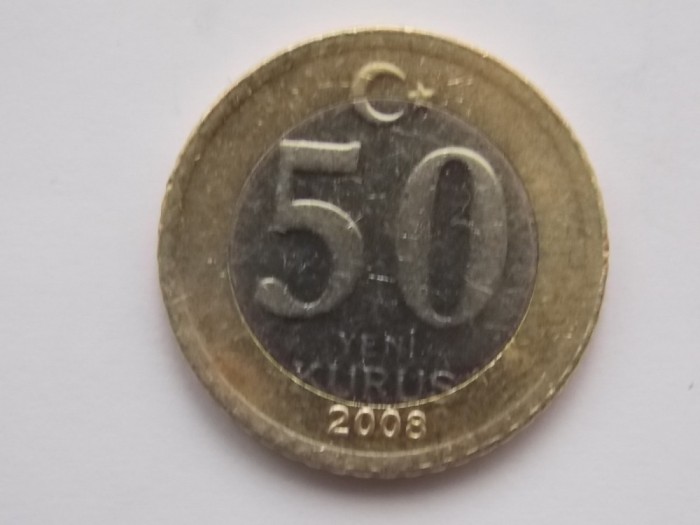 50 KURUS 2008 TURCIA