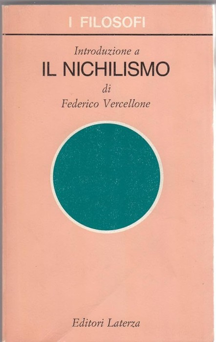 Introduzione a il nichilismo / Federico Vercellone