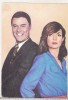 Bnk cp Actori - Larry Hagman si Linda Gray - necirculata