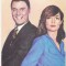 bnk cp Actori - Larry Hagman si Linda Gray - necirculata