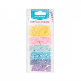 Confetti, Starpak, 6 culori pastel