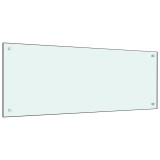 Cumpara ieftin Panou antistropi de bucătărie, alb, 100x40 cm sticlă securizată