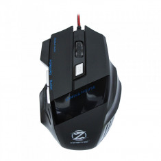 Mouse gaming ZornWee G509 , 3200 DPI , 7 Butoane , Iluminare LED , Negru