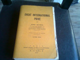 DROIT INTERNATIONAL PRIVE - HENRI BETTIFOL