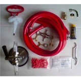 Kit curatare pentru dozator bere și butoi - mare - 2 țevi - cu adaptor de curățare 7 mm - 30 mm