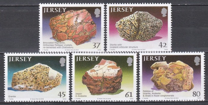 Jersey 2010 - Petrologie, MNH