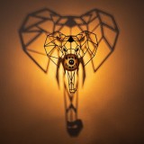 Cumpara ieftin Aplica Elefant 608-A Umbră Negru